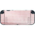 Pink and White Stripes Nintendo Switch 2 (2025) with Joy-Con Skin